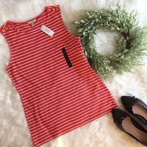 Banana Republic Striped Tank Top